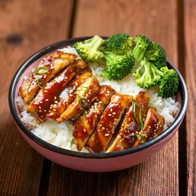 Chicken Teriyaki Bowl.