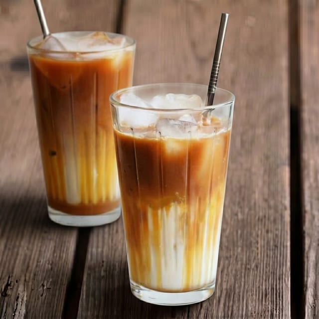 Iced Caramel Macchiato.
