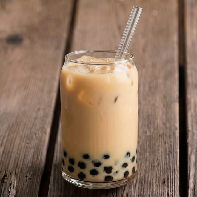 Jasmine Milk Tea.