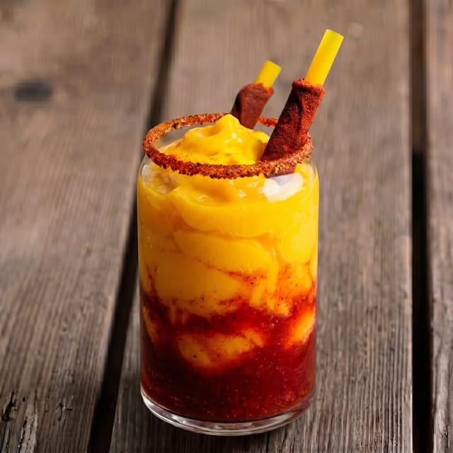 Spicy Mango Slushy.