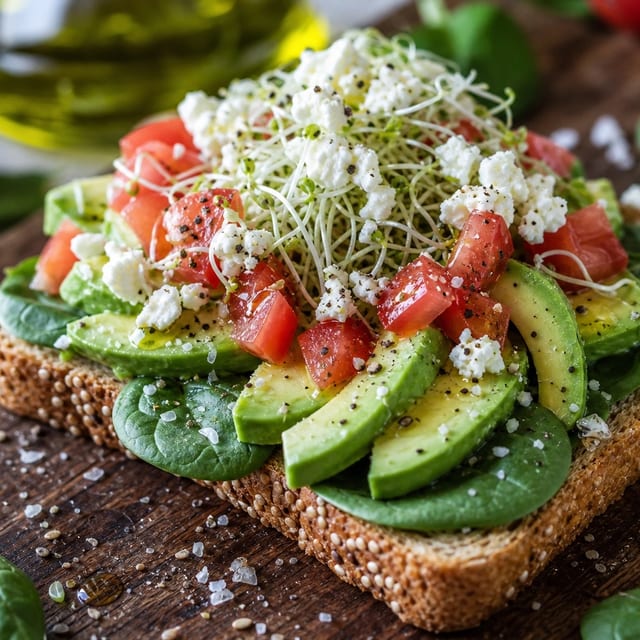 Vegetable Toast.
